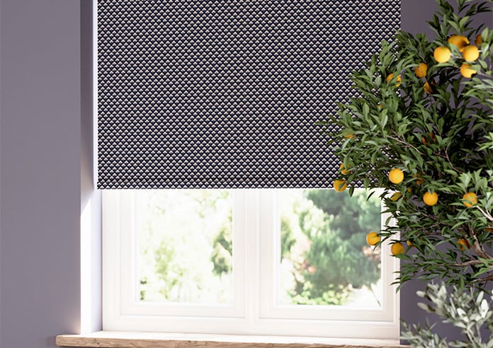 Ted Baker Palm Geo, Navy - Twist&Fit Roller Blind - Image 5
